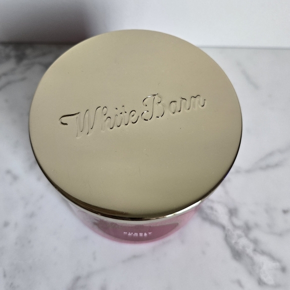 Bath & Body Works, New, Bubbly Rose 3 Wick Scented Essential Oil Candle - Picture 2 of 5